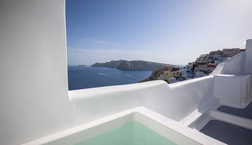Suite superior, bañera de hidromasaje, vistas al mar