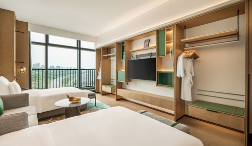 Habitación doble superior, vistas a la ciudad
