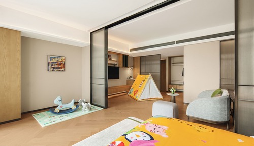 Suite familiar, vistas a la ciudad