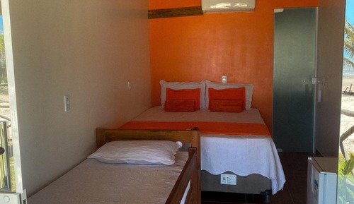 Habitación familiar, vistas a la playa
