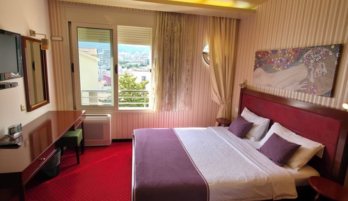 Habitación Confort doble, balcón, vistas al mar