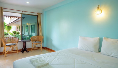 Habitación doble superior, vistas al jardín
