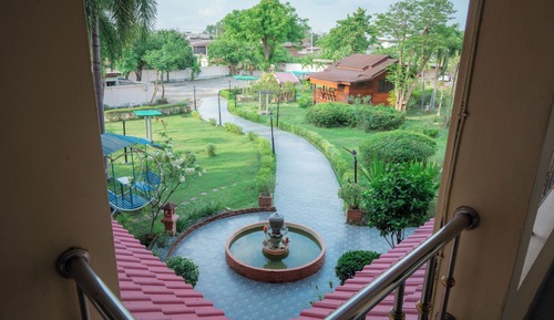 Habitación Deluxe doble, vistas al jardín