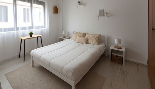 Habitación básica, 1 cama doble, Servicio de limpieza