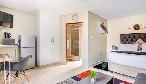 Habitación familiar, 1 cama de matrimonio con sofá cama, no fumadores, vistas a la piscina