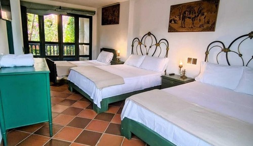 Family Room, Balcony, Courtyard View