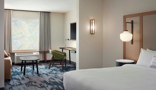 Suite, 1 cama de matrimonio grande con sofá cama, no fumadores (Hearing Accessible)
