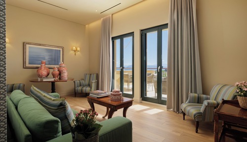 Suite panorámica, balcón, vistas al mar