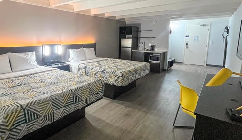 Habitación estándar, 2 camas de matrimonio, no fumadores, cocina