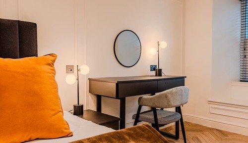 Apartamento de lujo, 1 cama de matrimonio grande con sofá cama, no fumadores, cocina básica