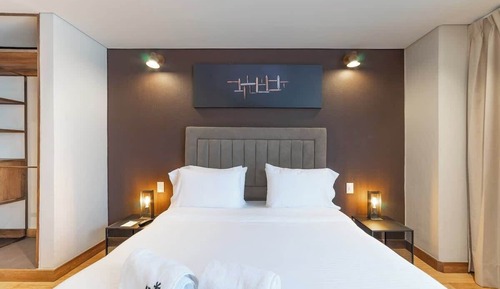 Apartamento, 1 cama de matrimonio con sofá cama, balcón, vistas a la ciudad (La Primera 211)