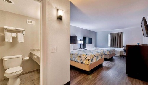 Habitación Deluxe doble, 2 camas de matrimonio, no fumadores, cocina básica