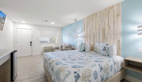 Habitación Deluxe, 1 cama de matrimonio grande con sofá cama