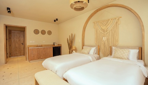 Habitación Deluxe con 1 cama doble o 2 individuales, vistas al mar