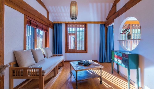 Habitación doble superior, balcón, vistas al jardín