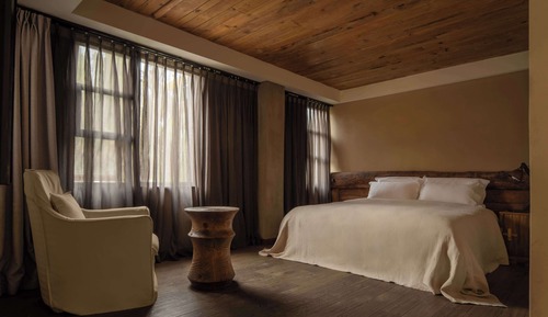 Habitación básica doble, vistas al jardín