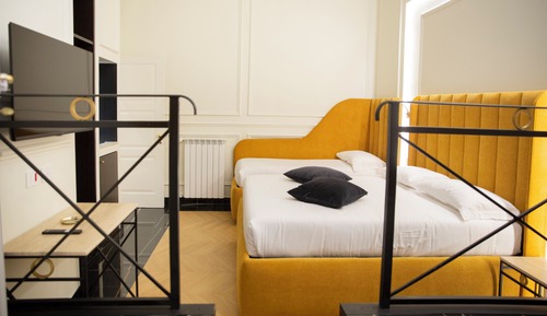 Habitación triple junior, vistas al jardín