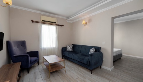 Apartamento familiar, vistas al jardín