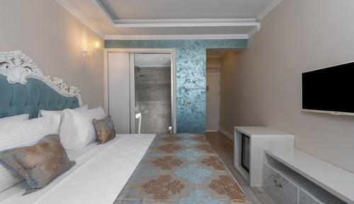 Habitación Deluxe con 1 cama doble o 2 individuales, vistas al jardín
