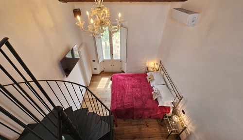 Habitación Confort doble, balcón, vistas al jardín