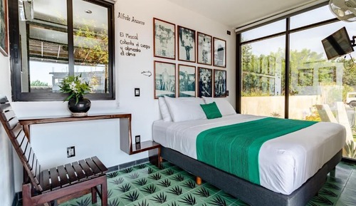 Habitación Confort doble, 1 cama de matrimonio grande, vistas al mar