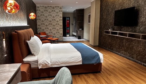 Habitación Deluxe doble, 1 cama de matrimonio grande