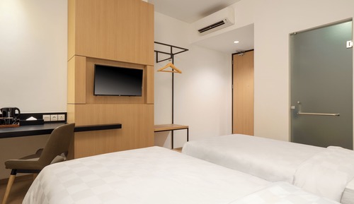 Habitación superior con 2 camas individuales