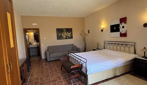 Estudio estándar, patio, vistas al jardín