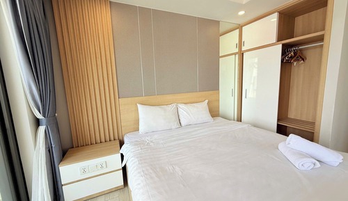 Apartamento familiar, balcón, vistas al mar