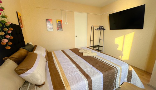 Apartamento Confort, 3 habitaciones, balcón, vistas a la playa