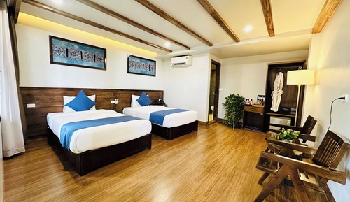 Habitación estándar con 1 cama doble o 2 individuales