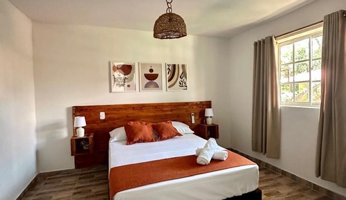 Habitación doble superior, vistas al jardín