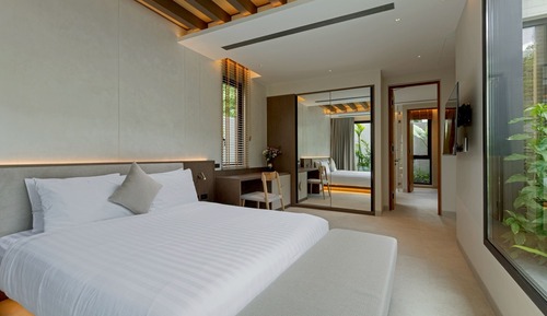 Villa familiar, 4 habitaciones, vistas al jardín