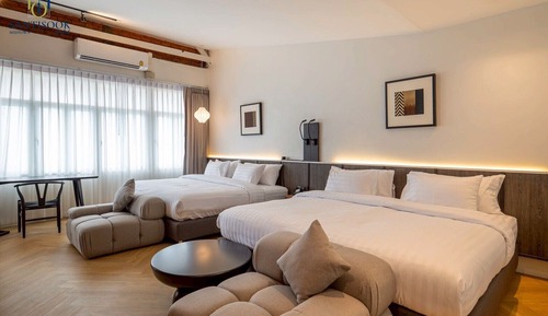 Habitación cuádruple familiar, vistas a la ciudad