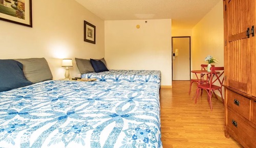 Habitación básica, 2 camas de matrimonio