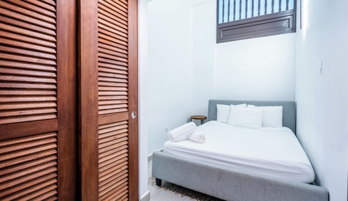 Loft, 2 habitaciones, balcón, vistas a la ciudad