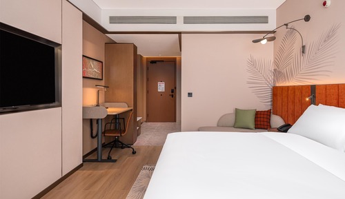 Habitación, 1 cama de matrimonio grande, accesible para personas con discapacidad