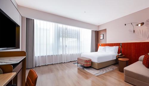 Habitación superior, 1 cama de matrimonio grande