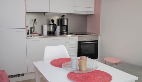 Estudio Confort, 1 cama de matrimonio con sofá cama, balcón, vistas a la ciudad