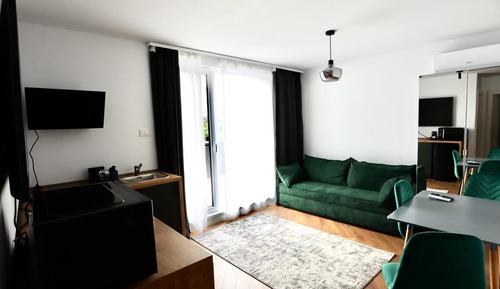 Apartamento Deluxe, balcón