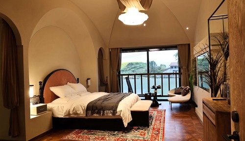 Habitación Deluxe doble, vistas al jardín