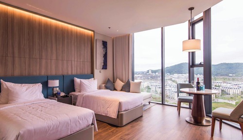 Estudio Deluxe, vistas al mar