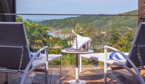 Bungalow de lujo, vistas al mar