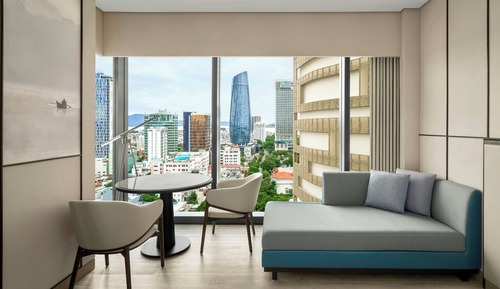 Habitación ejecutiva, 1 cama de matrimonio grande, no fumadores, vistas a la ciudad