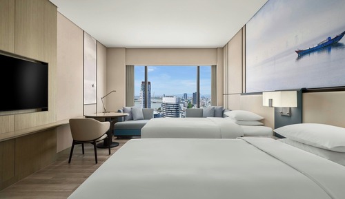Habitación Deluxe, 2 camas individuales, no fumadores, vistas a la ciudad