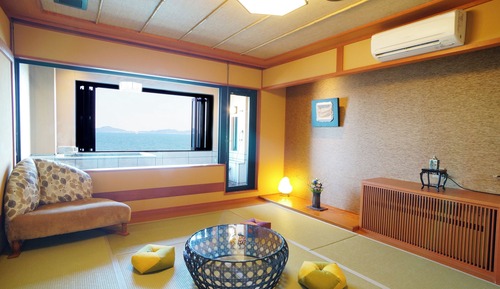 Habitación de estilo japonés, no fumadores, vistas al mar (Kaibokaku)