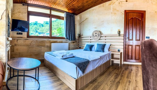Habitación de diseño doble, 1 cama de matrimonio, fumadores, vistas al mar