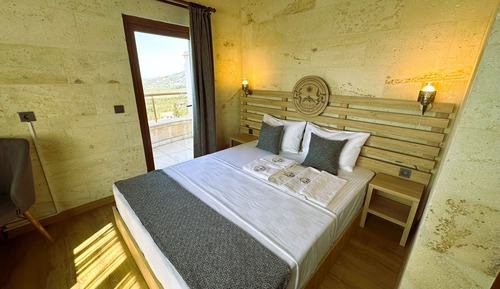 Habitación estándar doble, 1 cama de matrimonio, fumadores, vistas al mar