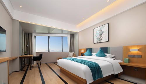 Habitación individual City, vistas parciales al mar