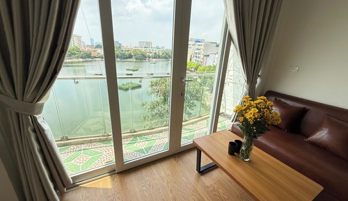 Apartamento superior, balcón, vistas al lago